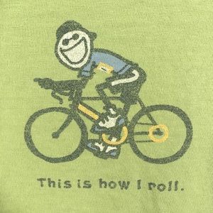 THIS IS HOW I ROLL, Life is Good- Women’s Tee - Sm